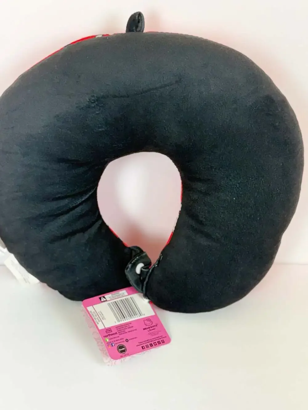 NEW! Hello Kitty Cute Hearts Travel Comfort Neck Pillow